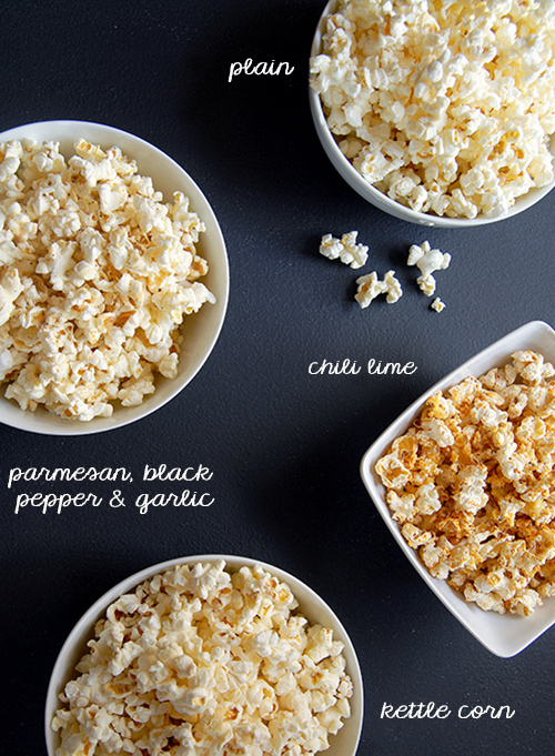 make your own microwave popcorn