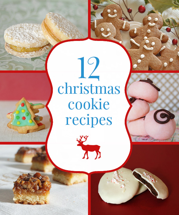 12 christmas cookie recipes