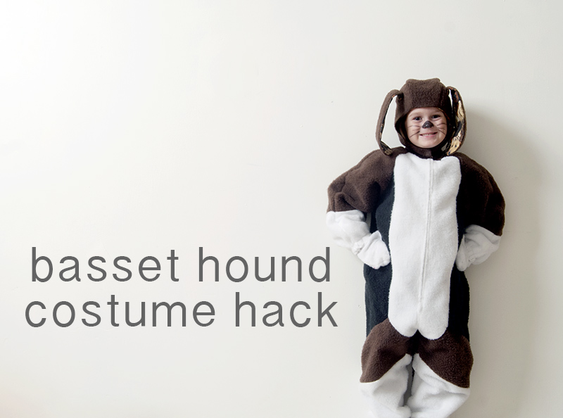 basset hound halloween costume hack
