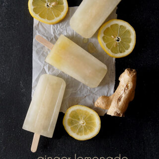 ginger lemonade popsicles